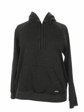 TEK GEAR BLACK PULL OVER HOODIE LONG SLEEVES XL